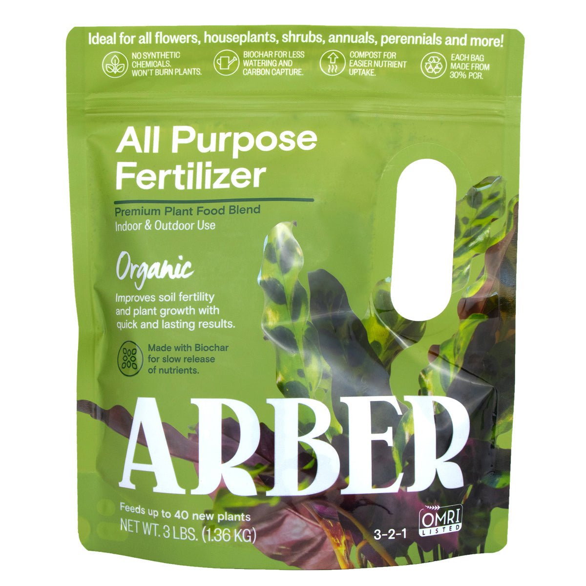 plant fertilizer companies Arber Organic All Purpose Fertilizer