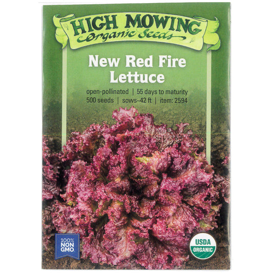 New Red Fire Lettuce (Organic)