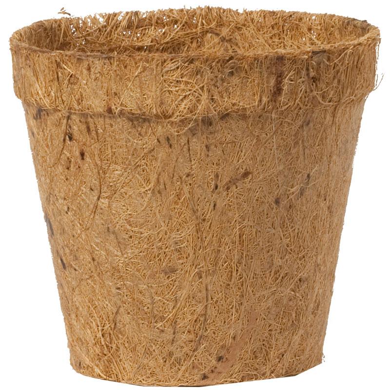 Coconut Fiber Round Pots - 2.25" (Pack of 12)