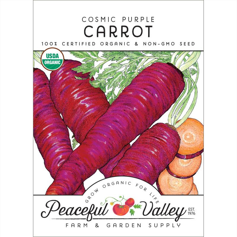 Cosmic Purple Carrot Seeds (Organic)