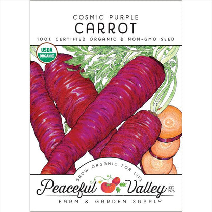 Cosmic Purple Carrot Seeds (Organic)