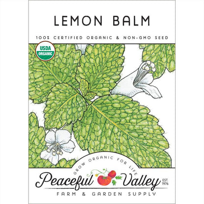 Lemon Balm (Organic)