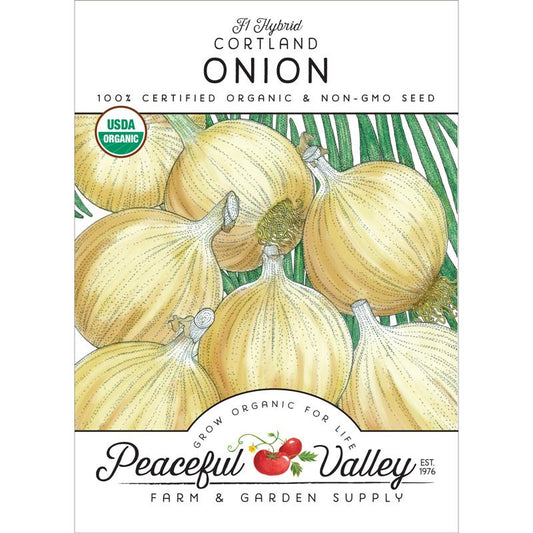 Cortland Onion Seeds (Organic)