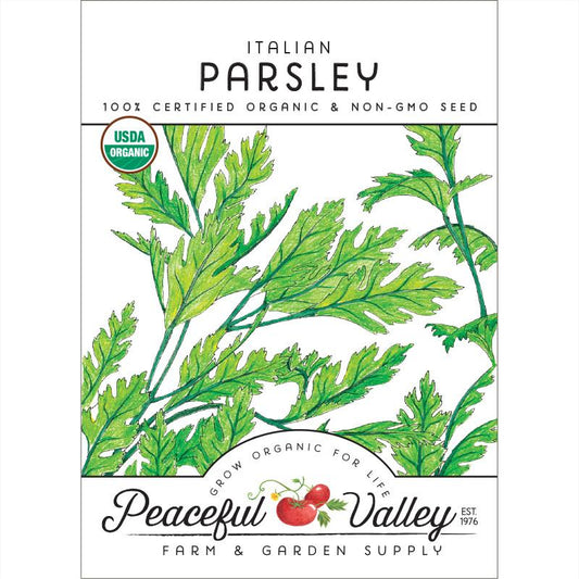 Italian Parsley Seeds (Organic)